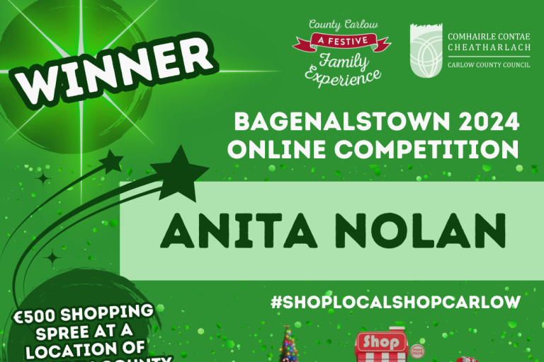Competition Winner Green Background