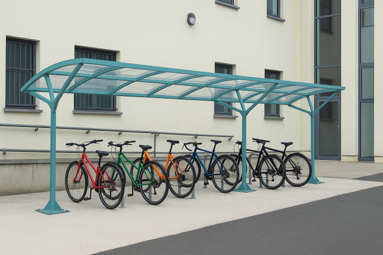 Bikes in a Bike Shed