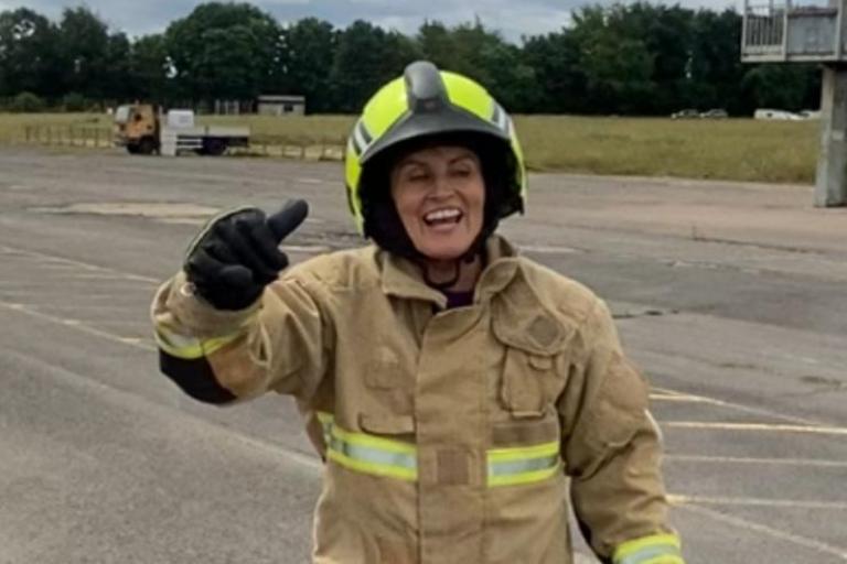 Female Fire Fighter