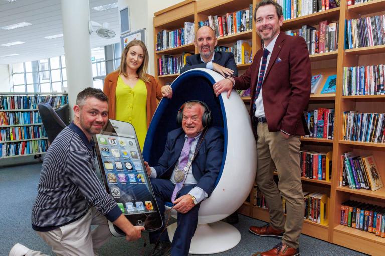 Alan Swan , Caitriona Roberts , Cllr. Ken Murnane , Kieran Comerford  John Shortall