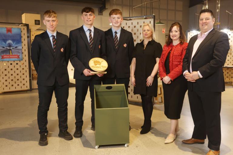 Group of students with teachers