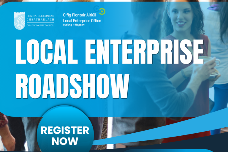 Poster for Local Enterprise Roadshow
