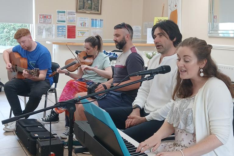 Group of musicians