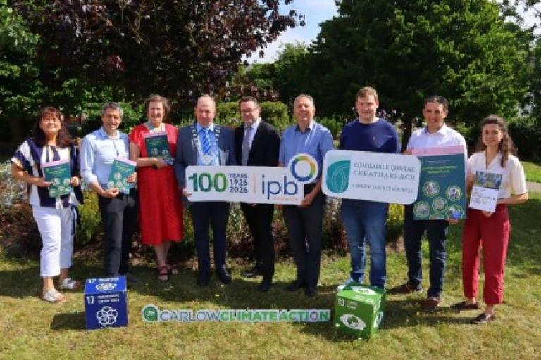 Group with IPB LEAF signs