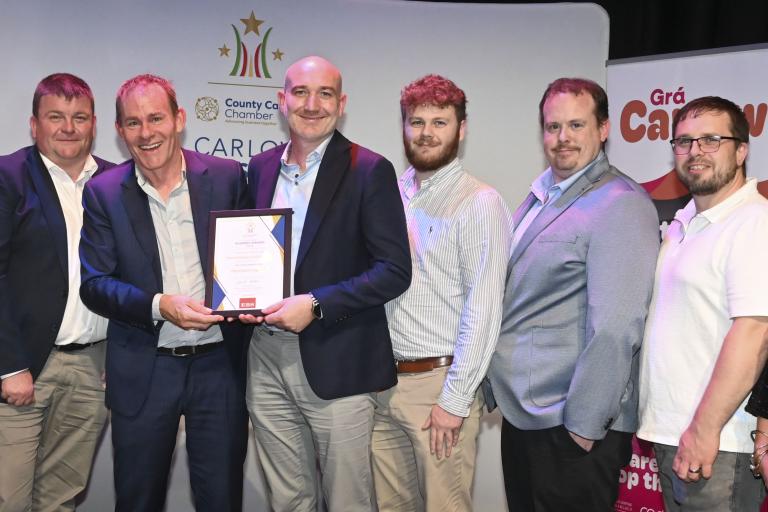 Large Group with award