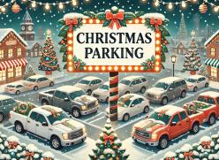 Christmas Parking Cars