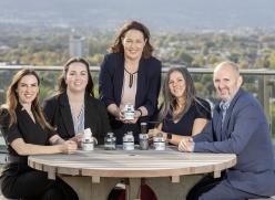 Group sitting at table