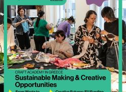 People making crafts