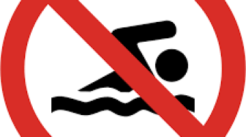 No Swim Image Round