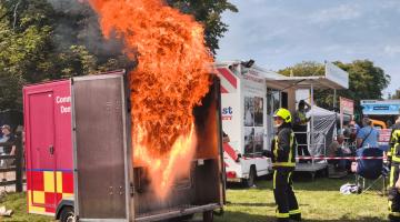 Carlow County Fire & Rescue Service attended the Tullow Agricultural Show 