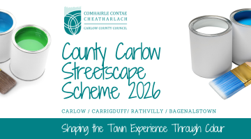 Tins of paint and paintbrushes