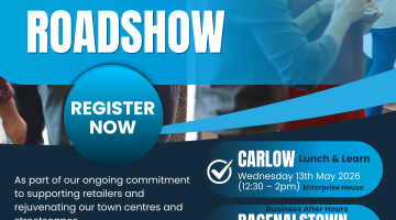 Poster for Local Enterprise Roadshow