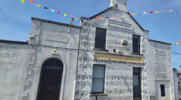 Mural on a building