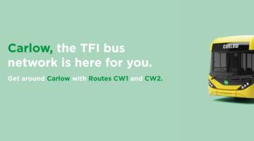 Bus on green background