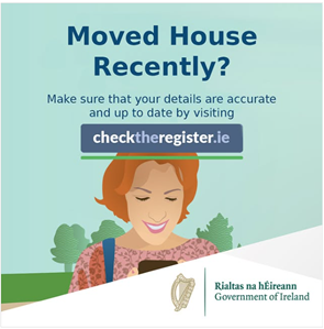Poster for Check the Register Moved House