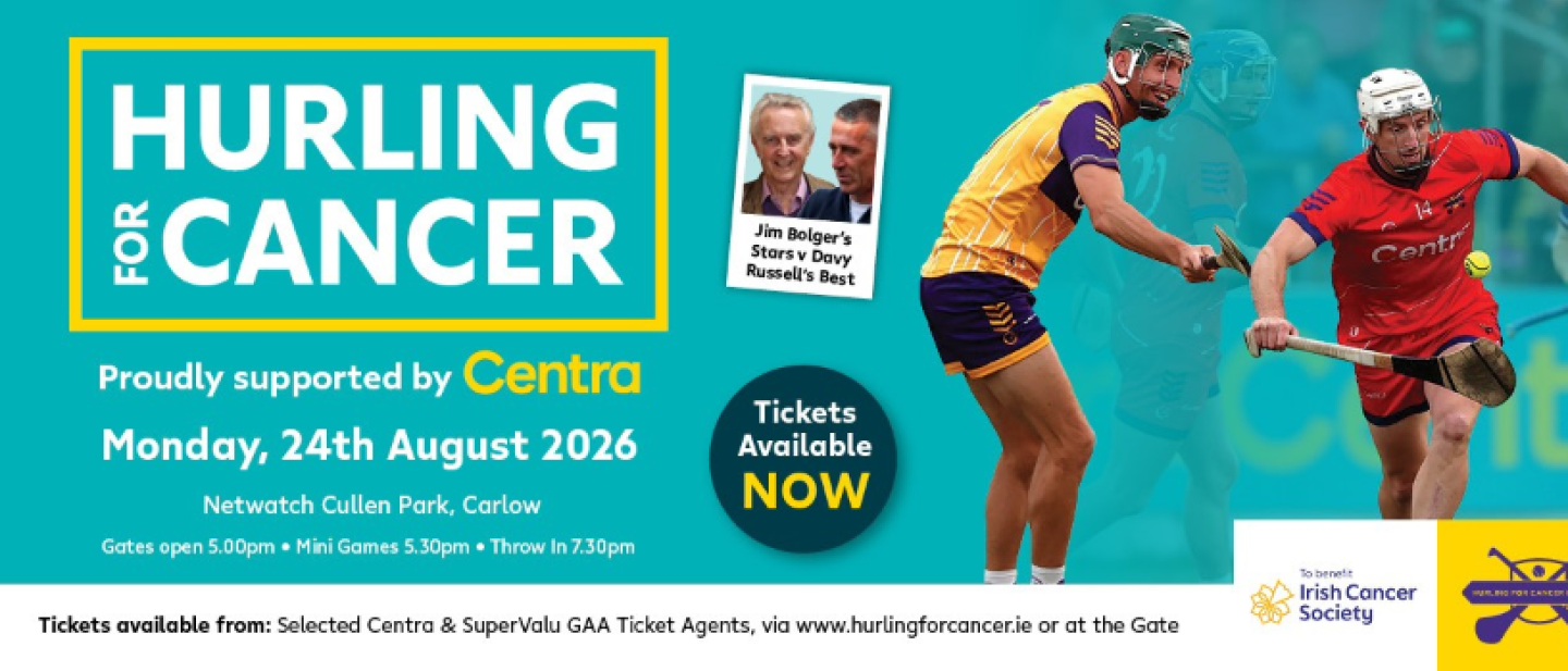 Hurling for Cancer Info page